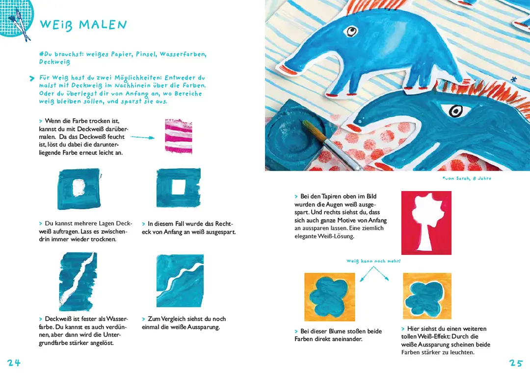 Beispielinhalt (Bild) Malwerkstatt für Kinder