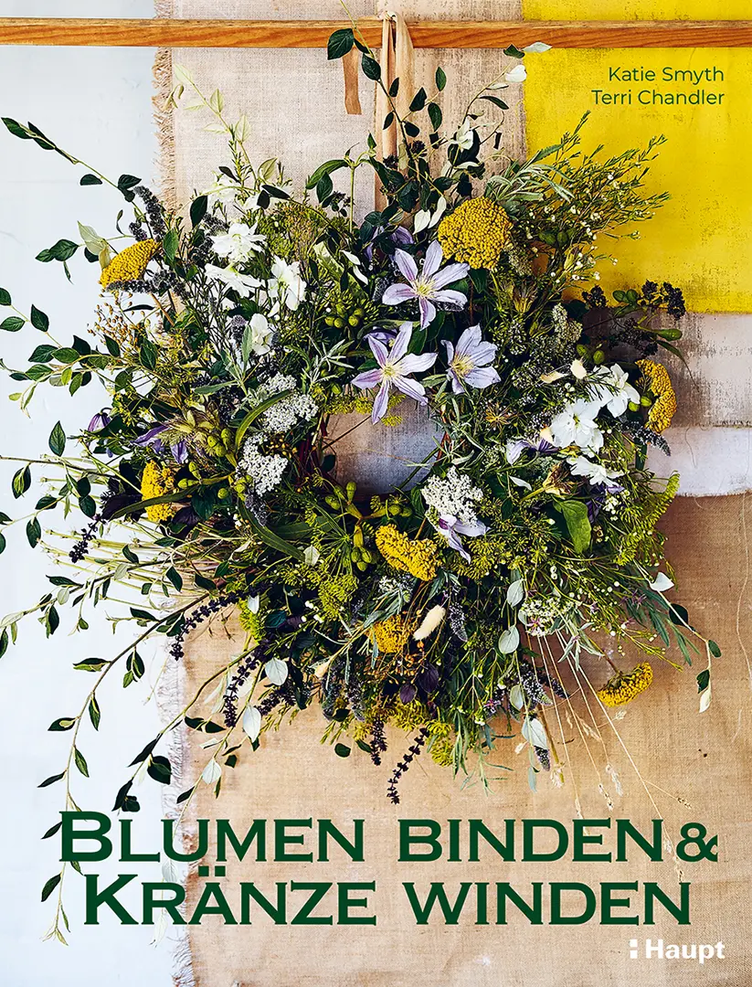 Vorderes Coverbild Blumen binden und Kränze winden
