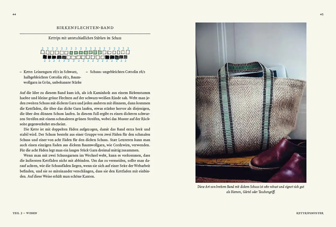 Beispielinhalt (Bild) Einfach weben