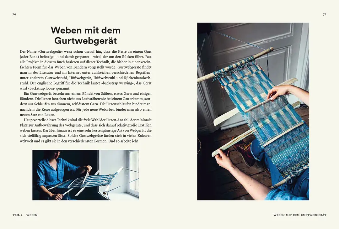 Beispielinhalt (Bild) Einfach weben