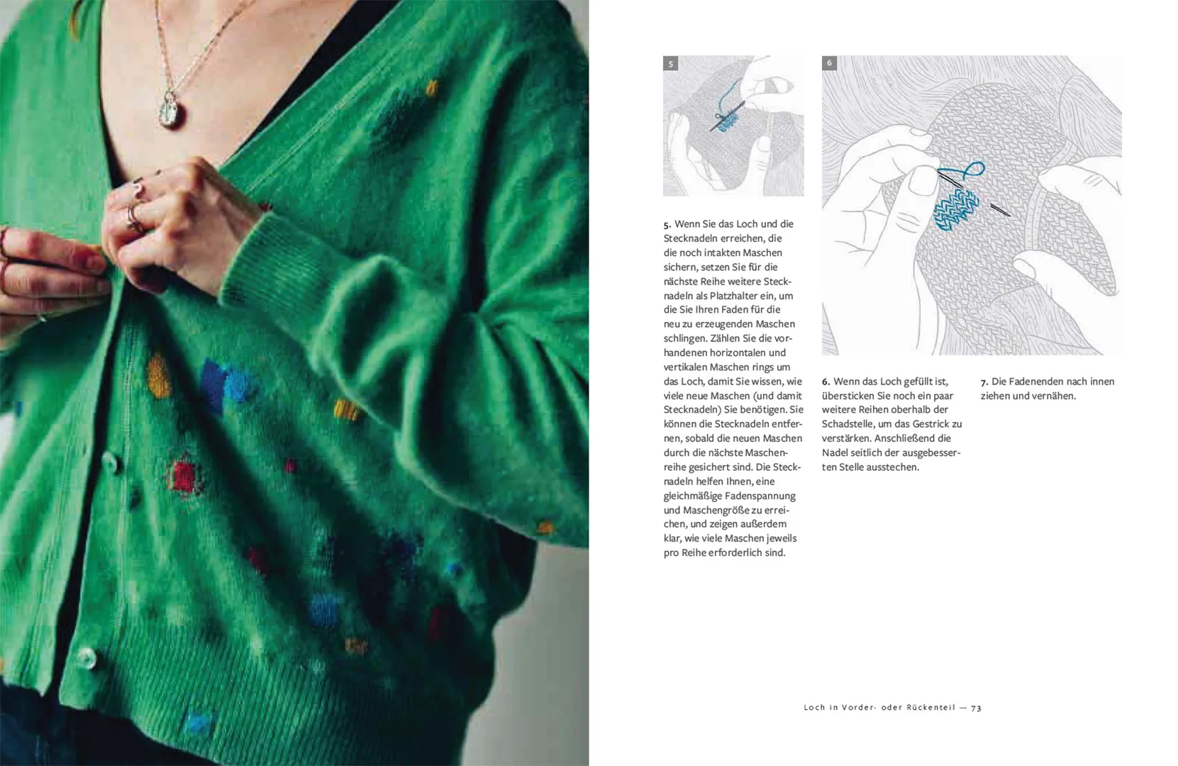 Beispielinhalt (Bild) Kaputt geliebt und heil geflickt