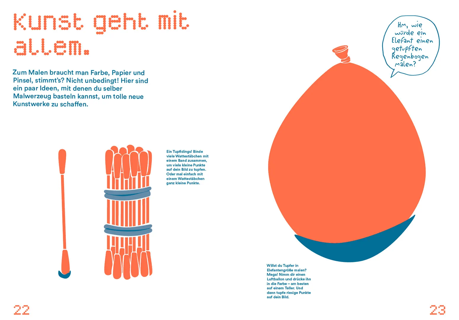 Beispielinhalt (Bild) Das mega Chaosbuch für Kinder