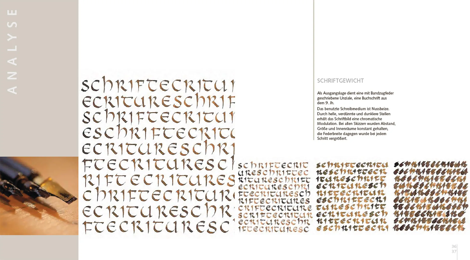 Beispielinhalt (Bild) Schriftspiele