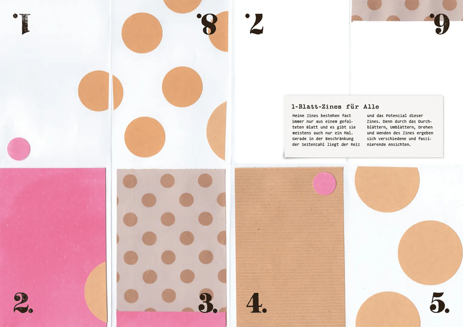 Beispielinhalt (Bild) Mach dein Zine!