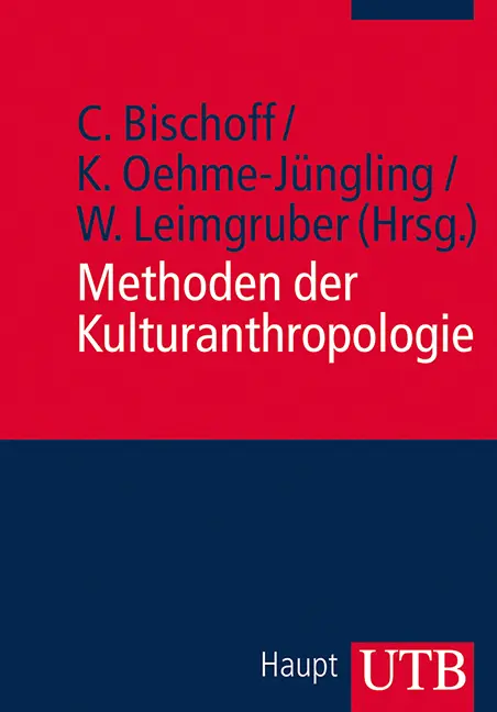 Vorderes Coverbild Methoden der Kulturanthropologie