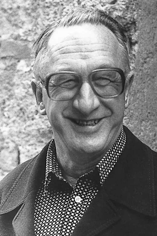 Porträt-Aufnahme Max Haupt.