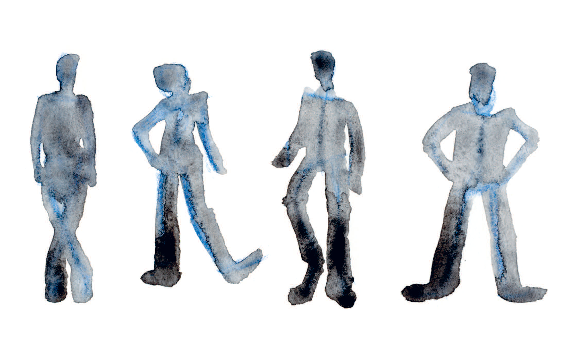 Figur im Raum: Abstand und Körpersprache