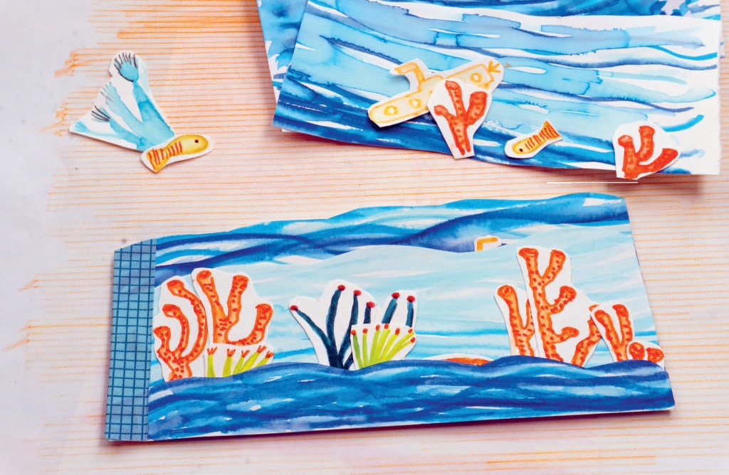 Alles nass: Malwerkstatt für Kinder