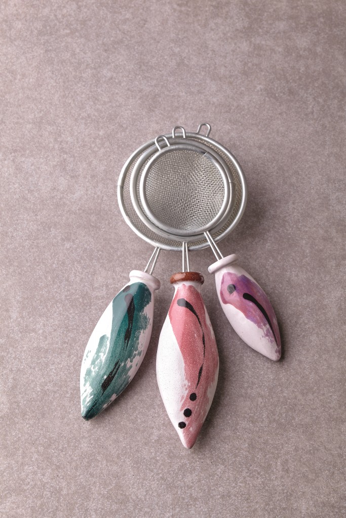 Pinch: Ton-Besteckgriffe von Hand formen