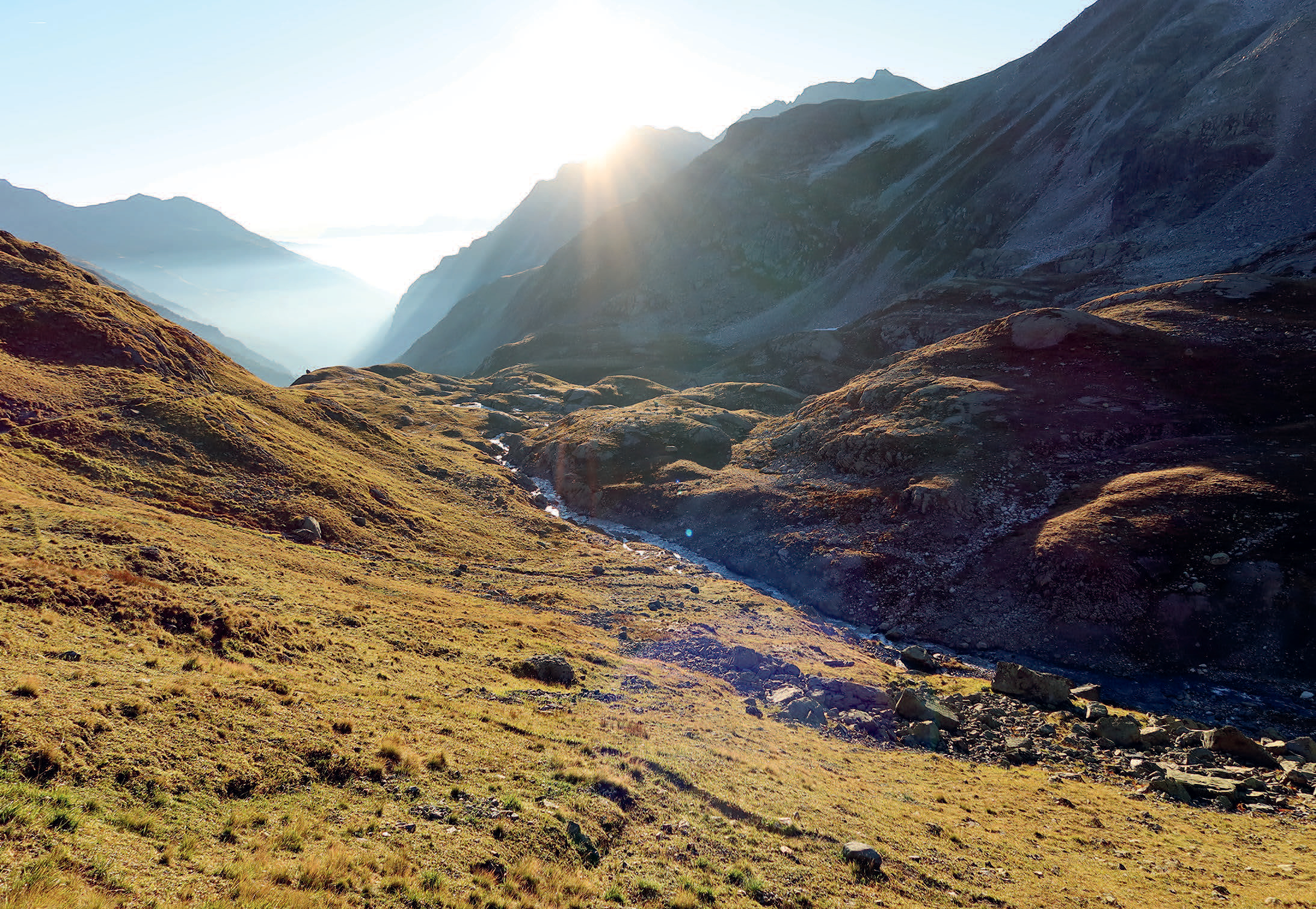 Wandern, wo andere forschen und auf geologischen Spurensuchen