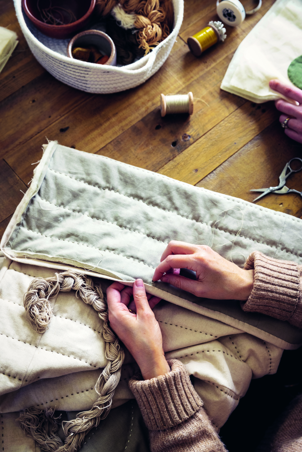 Quilten von Hand: Glossar für Quilter:innen