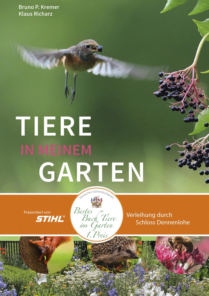 Deutscher Gartenbuchpreis für «Tiere in meinem Garten»